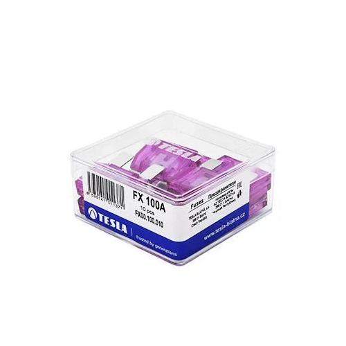 TESLA | FX100A.10 | предохранители плоские MAXI 100A , 10 шт/уп. | превью 2