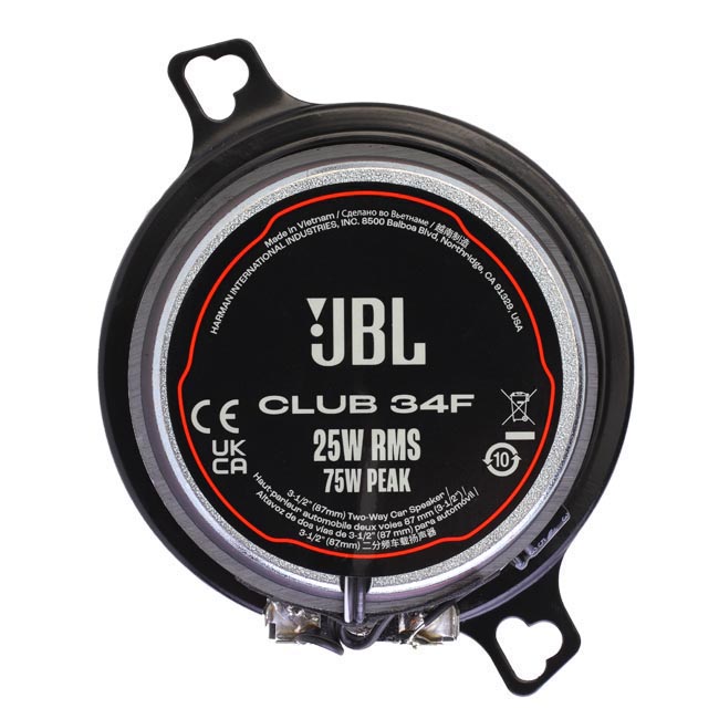 JBL | CLUB 34F |  коаксиальная  | 5