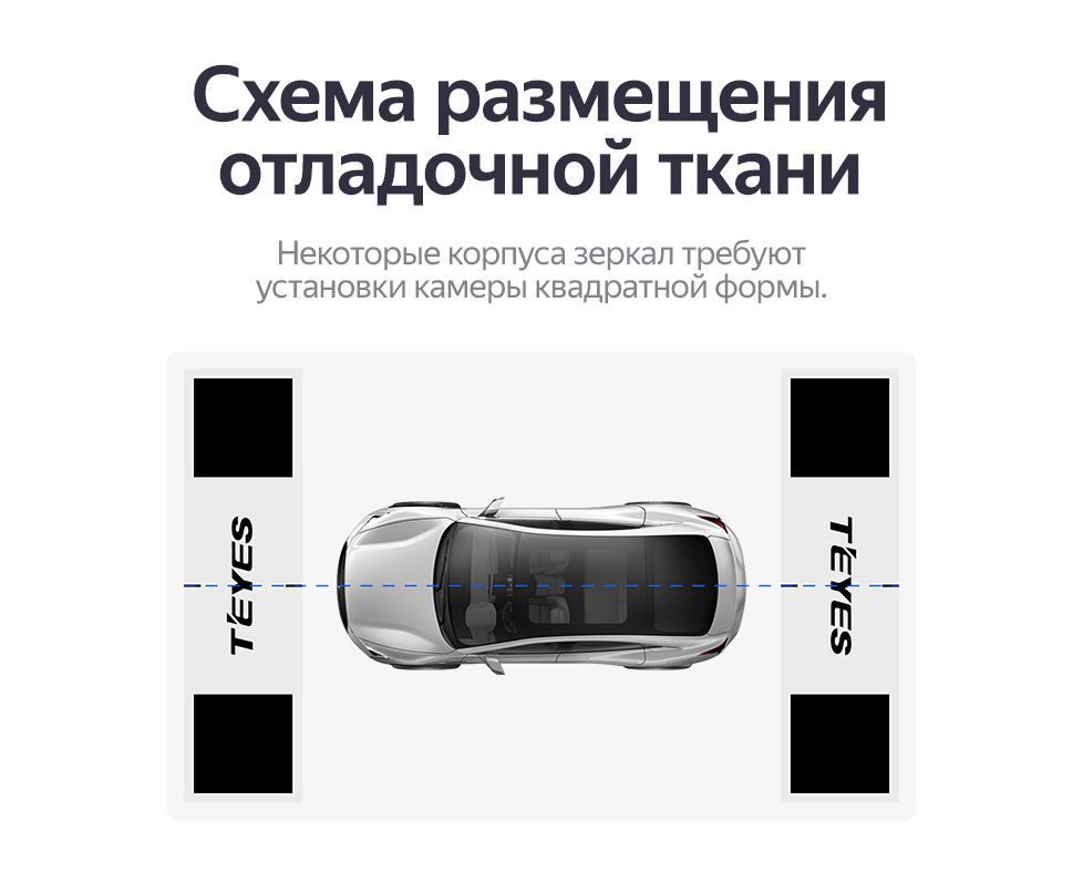 TEYES | Calibration Mat | колибровочный мат для установки камер 360гр  | превью 2