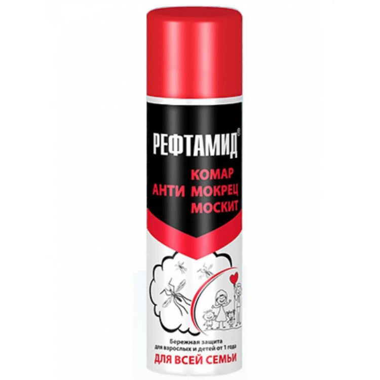 СЛЕДОПЫТ | 6-211 | Реппелент "Рефтамид Для все семьи" 145 мл.  | 1