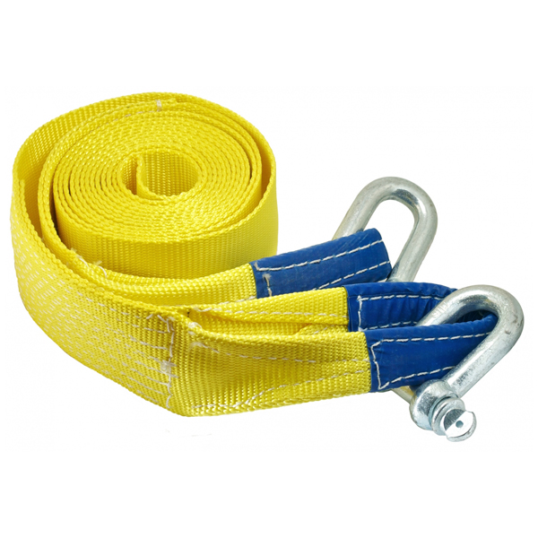 Kioki | TR-T06 | Трос буксировочный (крюк-петля ) 7.5 тонн с флажками 5м | превью 1