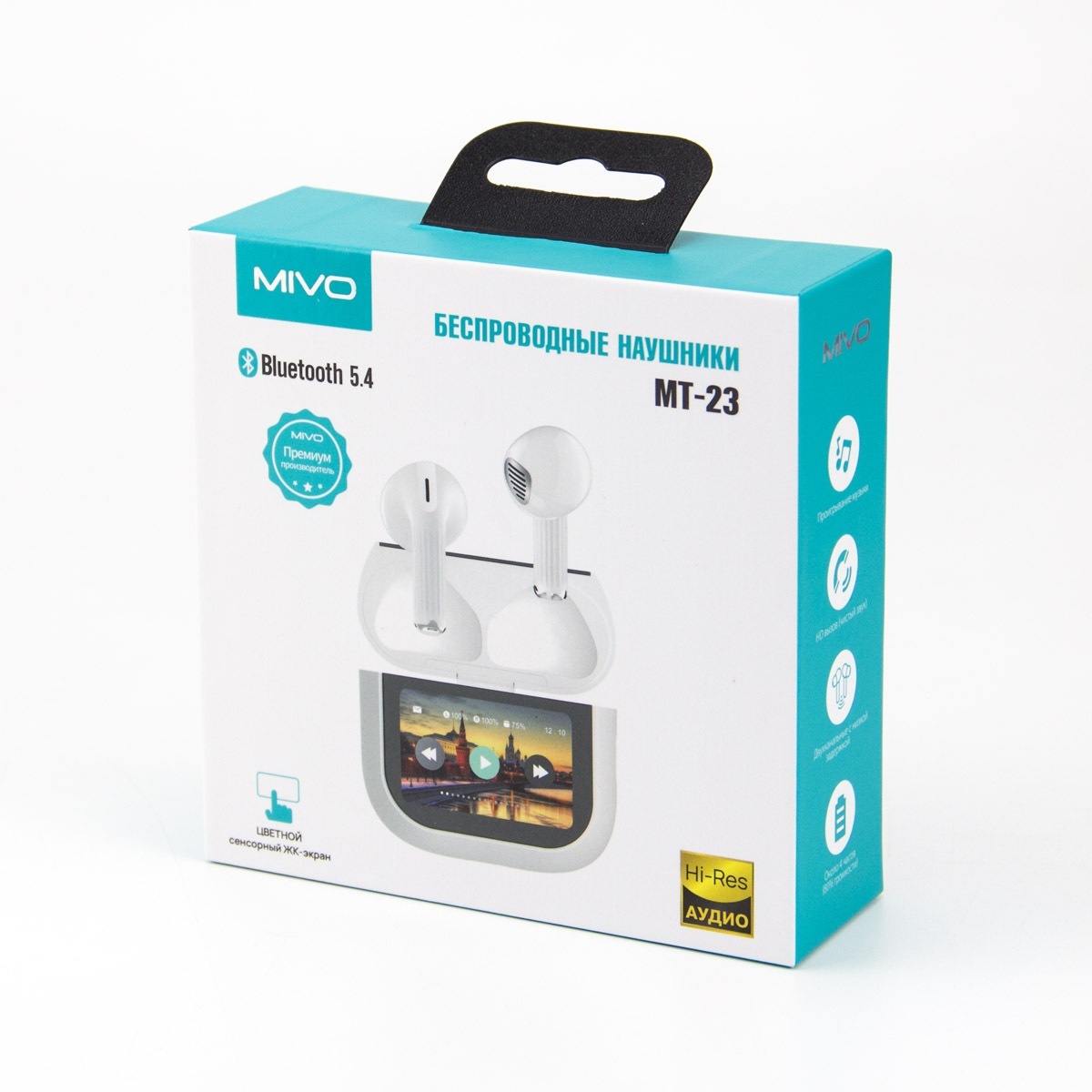 Mivo | MT-23 черный  | Беспроводные наушники | превью 3
