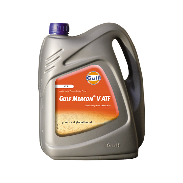 Gulf | Mercon V ATF  1L | 1L масло для АКПП Ford-MerconV M5090104 | 1