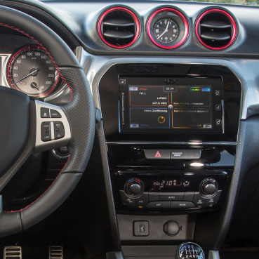 Incar | RSZ-N11A | Рамка магнитолы 2/1 DIN Suzuki Vitara 15+ | 2