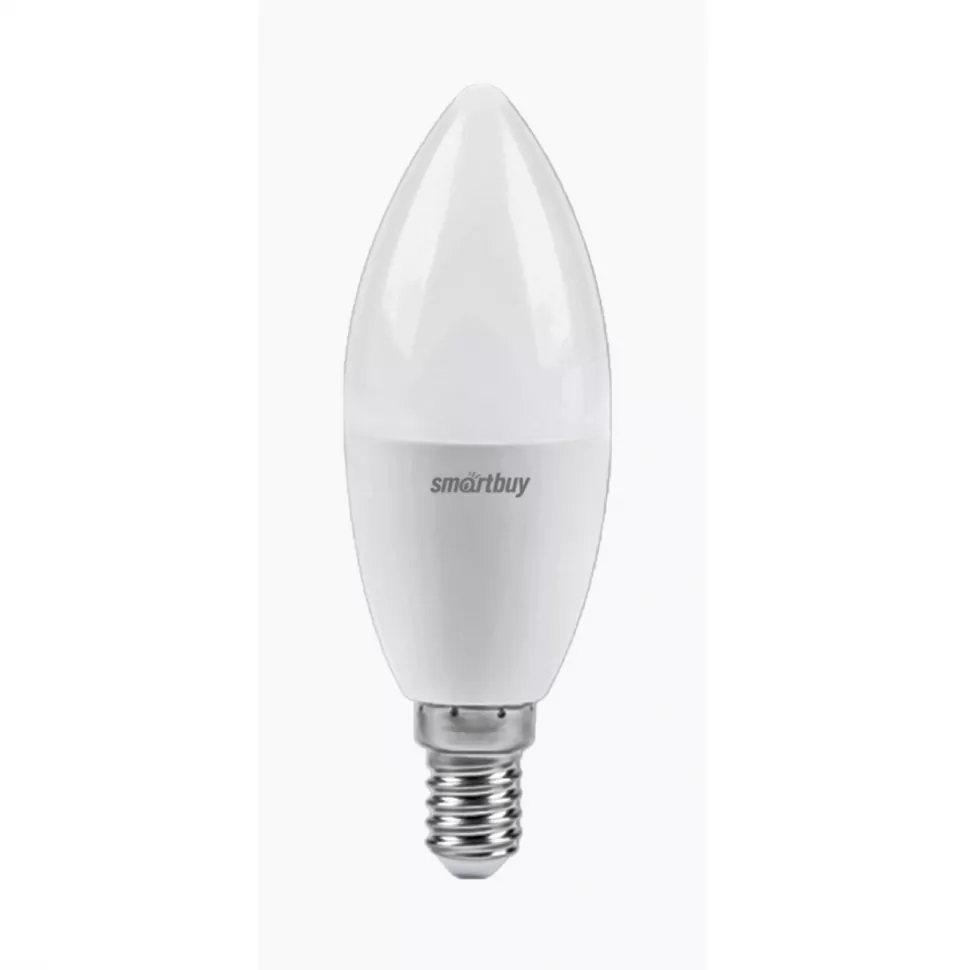 Светодиодная (LED) Лампа | Smartbuy | C37-9,5W/4000 , E14 | превью 2