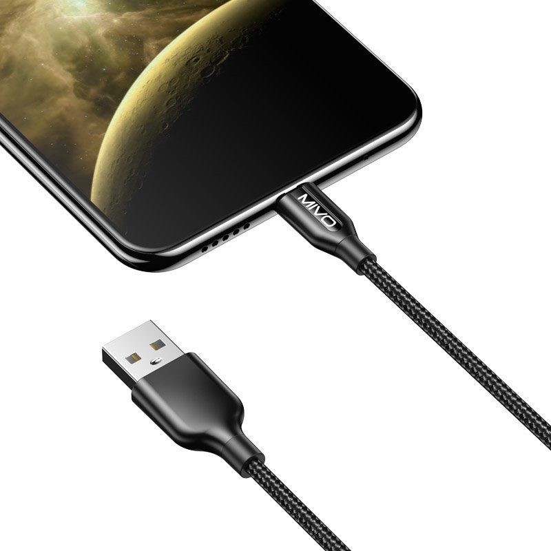 Mivo | MX-44T | Кабель Type-C - USB 2.4 А  1 м | превью 2