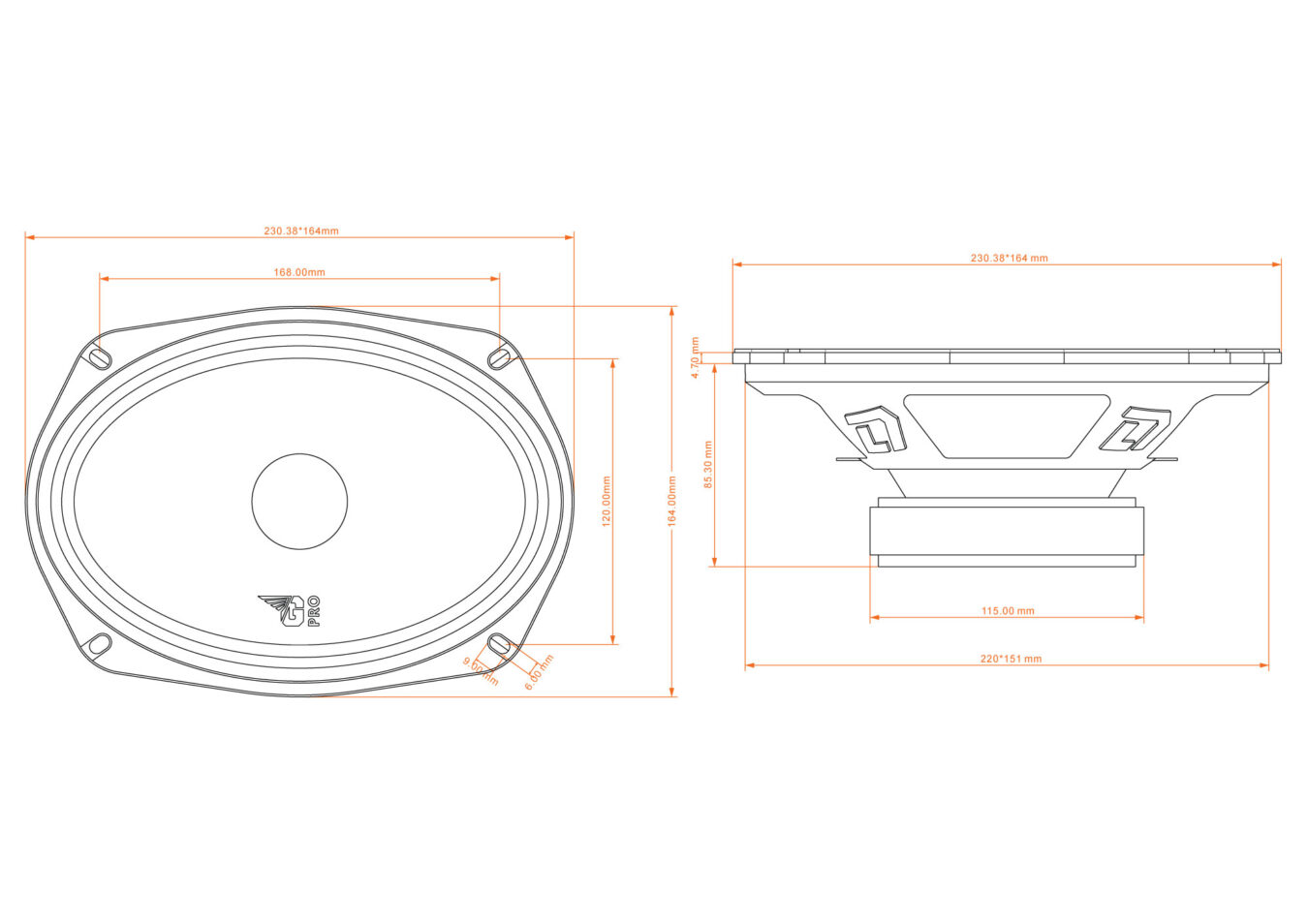DL Audio | Gryphon PRO 69 Midbass |   | 4