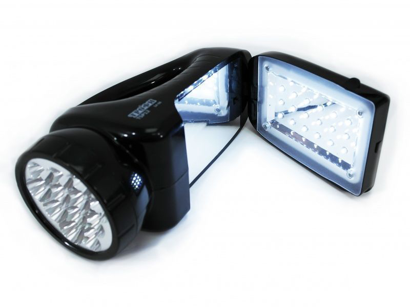 Фонарь | TSP12 ТРОФИ | Светодиодный фонарь, 12+18 белых  LED, аккумулятор встроенный светильник| превью 2