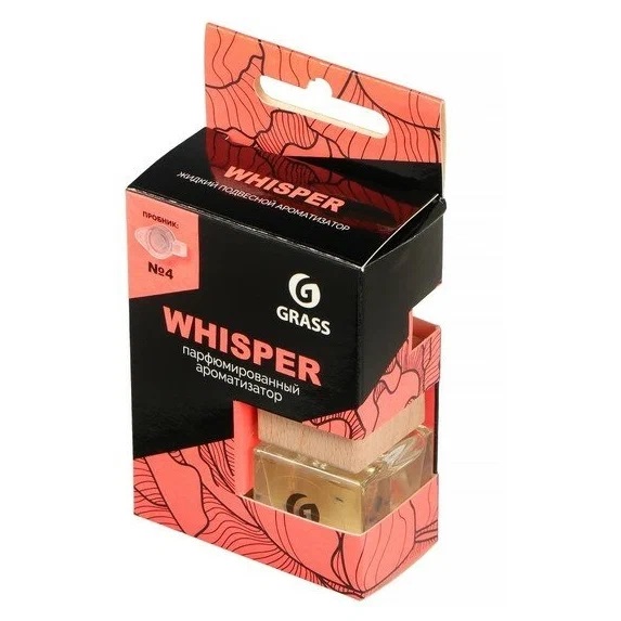 GRASS | Whisper | Ароматизатор жидкий подвесной "Whisper" | превью 1