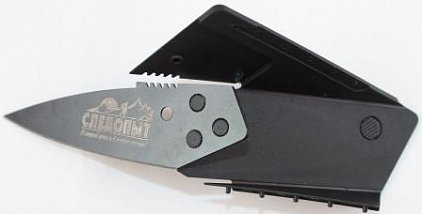 СЛЕДОПЫТ | PK-01| Нож-визитка складной| превью 2