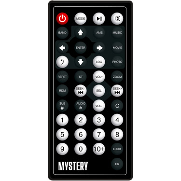 Mystery | MDD-7100 | 7", 2DIN, изменяемая подсветка, USB, SD, ДУ, 1RCA | превью 2