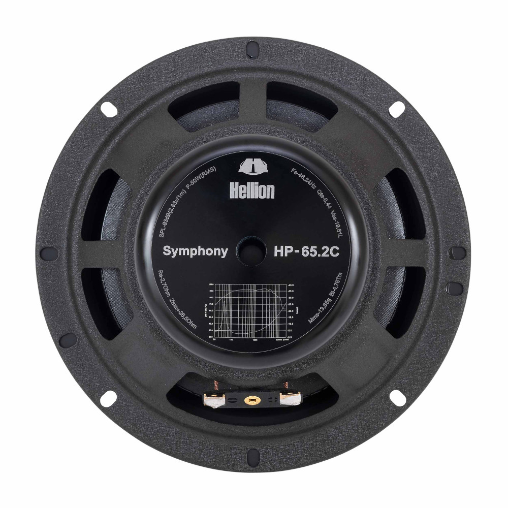HELLION | HP-65.2C | 6.5", 2-полосная компонентная, 50-22000 Гц  | 6