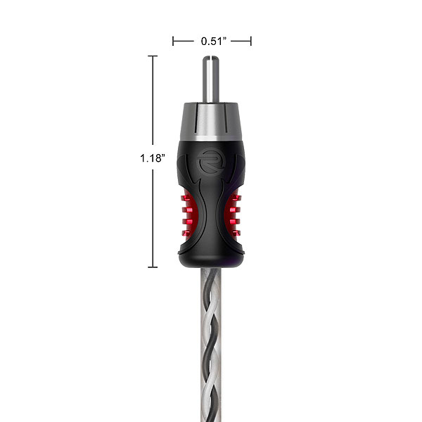 Recoil | PCI217 | RCA-кабель 2CH, 5м, медь | 3