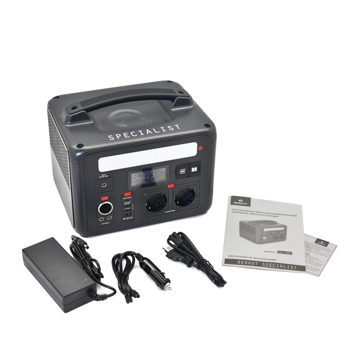 BERKUT | PSL-600 | Портативная электростанция BERKUT, модель PSL-600 | превью 3