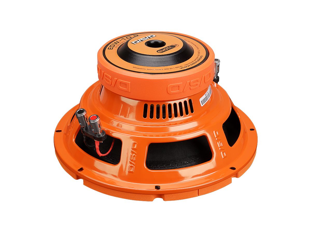 D/S/D | EDW-10.2 | 10" (25cm), 2" (2+2 Ом), 400/800w, 40 Oz, 87db | 4