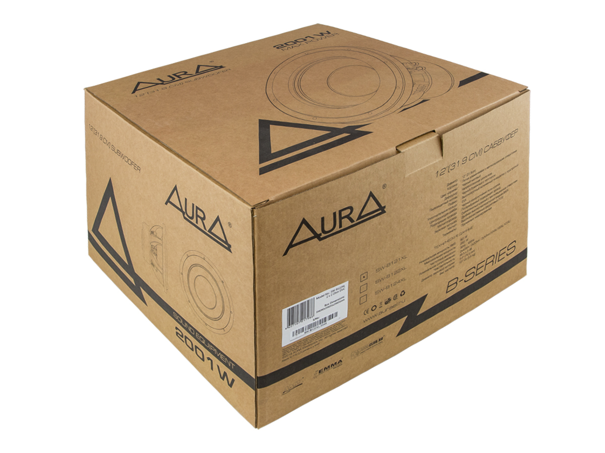 Уценка | Сабвуферный динамик AURA SW-B121 XL (из ремонта) | 6