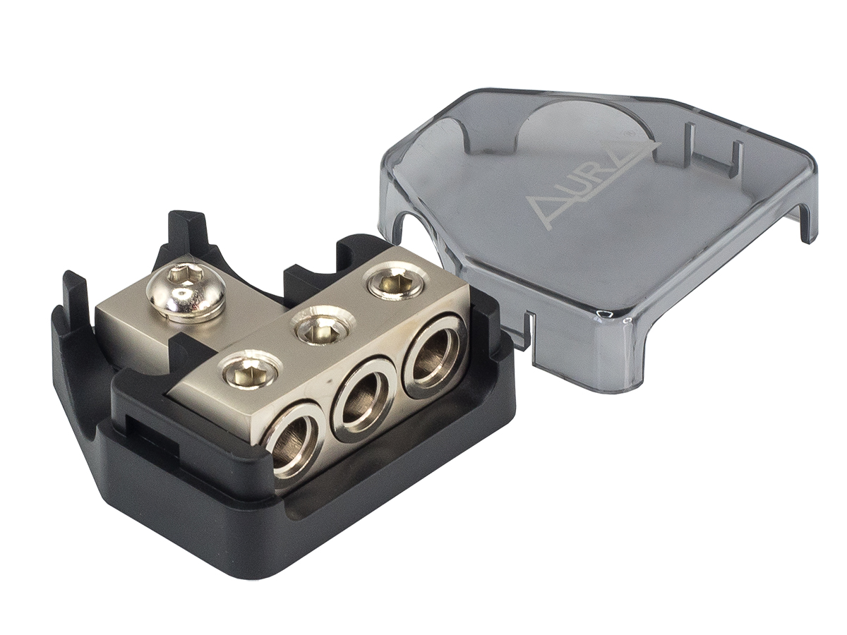 AurA | FHD-134N | Дистрибьютор, вход 1x8/4/2/0/000Ga, выход 3х4-0Ga | превью 2