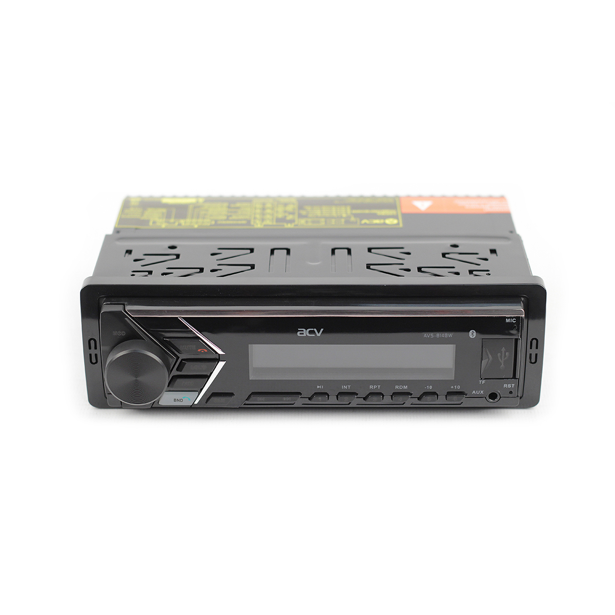 ACV | AVS-814BB | 1din/голубая/Bluetooth/USB/AUX/SD/FM/4*50 | 2