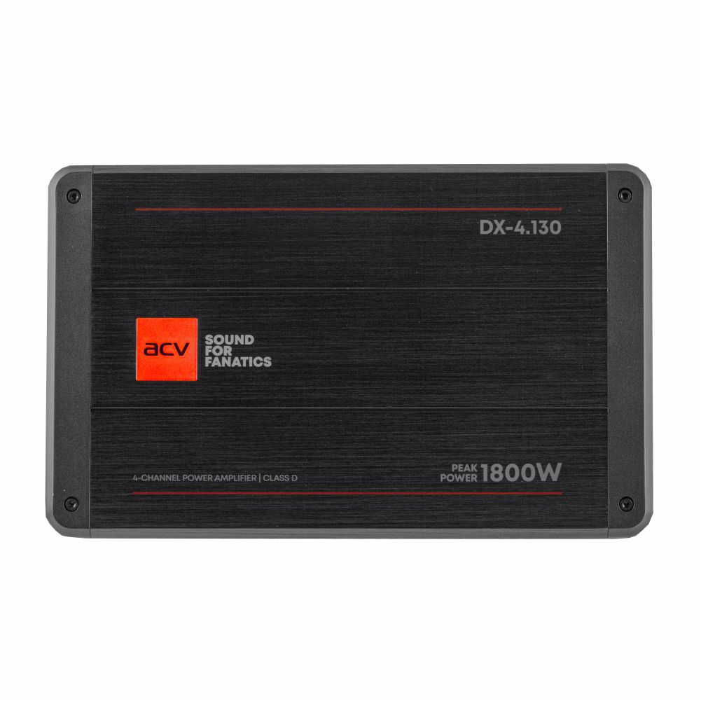 ACV | DX-4.130 V4 | 4x130вт | 4-3-2 канал/4-2 Om/High-pass/Low-pass/Dclass I превью 2