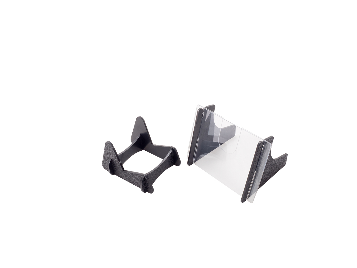 D/S/D | DST-02 | Подставка для ВЧ динамика с ценником, для витрин, цена за упаковку-10 ШТ., пластик| 1