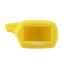 Чехол Силикон | StarLine В6-А91 ЖЕЛТЫЙ | Силиконовый чехол | 1