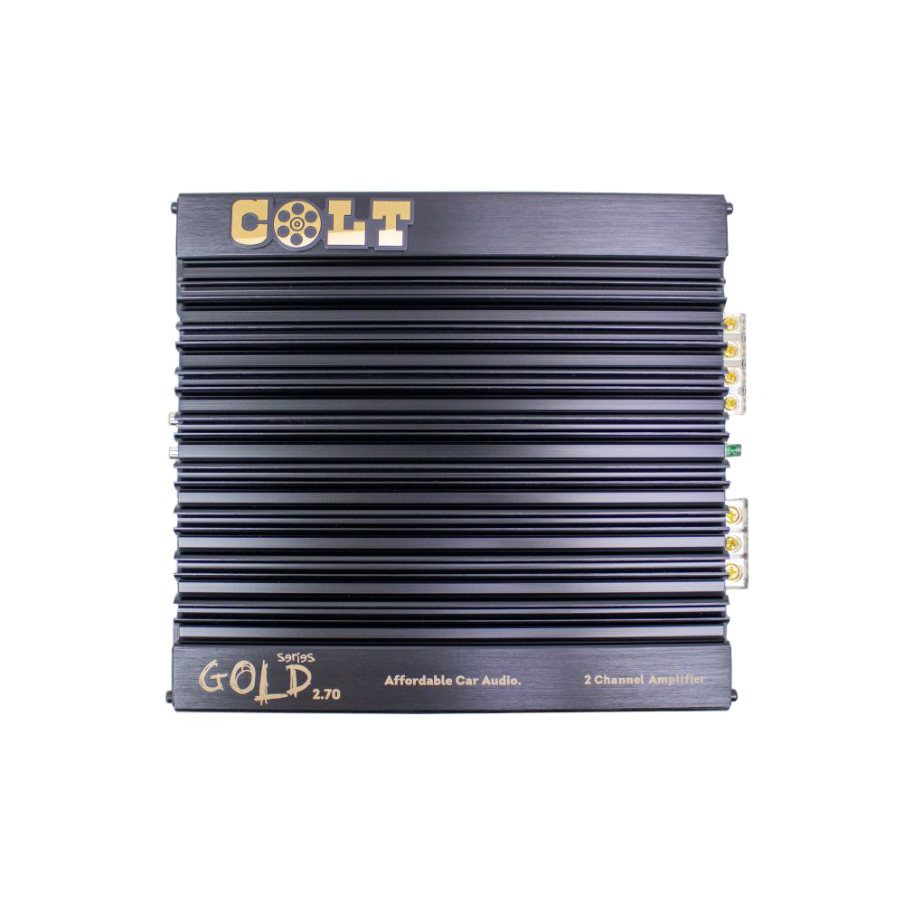 Усилитель COLT GOLD 2.70 2х70 Вт RMS 4 Ом, 2х95 Вт RMS 2 Ом, 1х170 Вт RMS 4 Ом