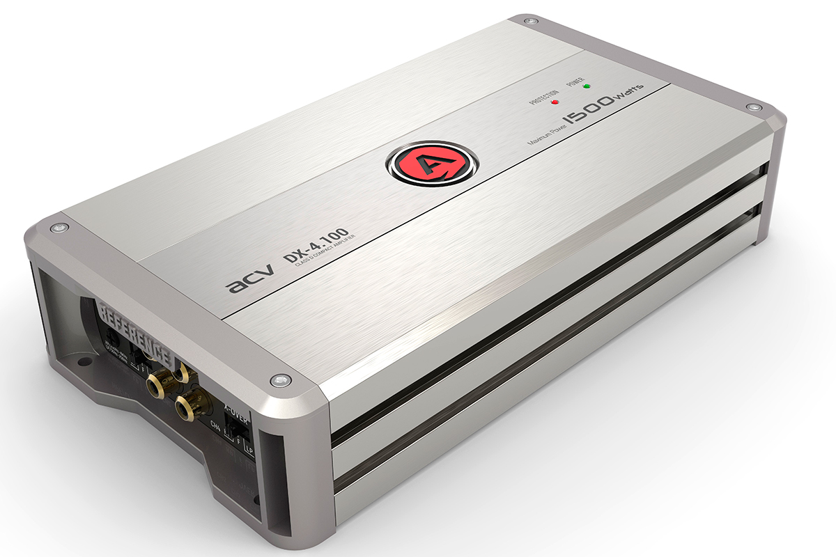 ACV | DX-4.100  | 4x100вт | 4-3-2 канал/4-2 Om/High-pass/Low-pass/Dclass I превью 1