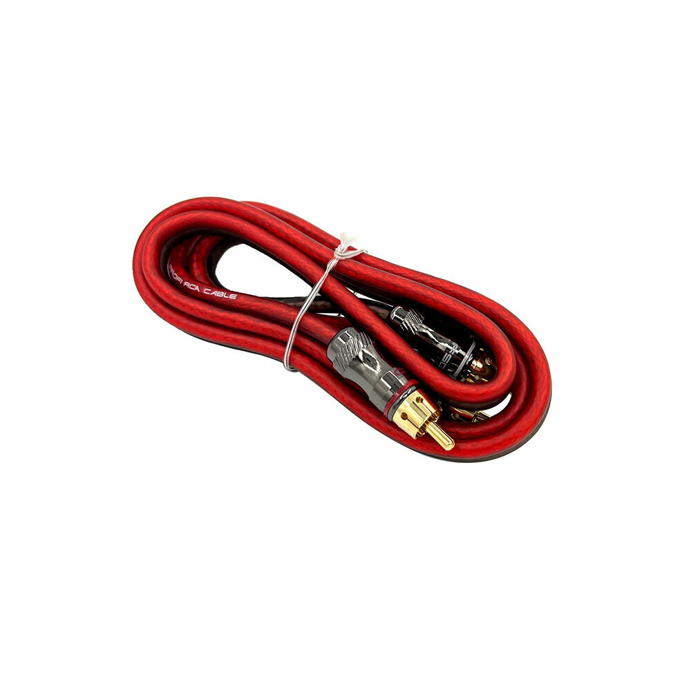 FSD audio | PROFI RCA - 1.2 | RCA кабель 1м 2-х канальный межблочный кабель, гибкий силикон | 3