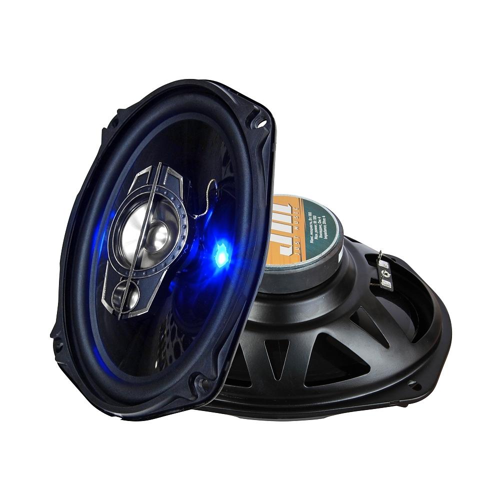 KICX | JM-693L | 6x9. 4-х полосн. 180/120Вт подсветка диффузора диодами | превью 1