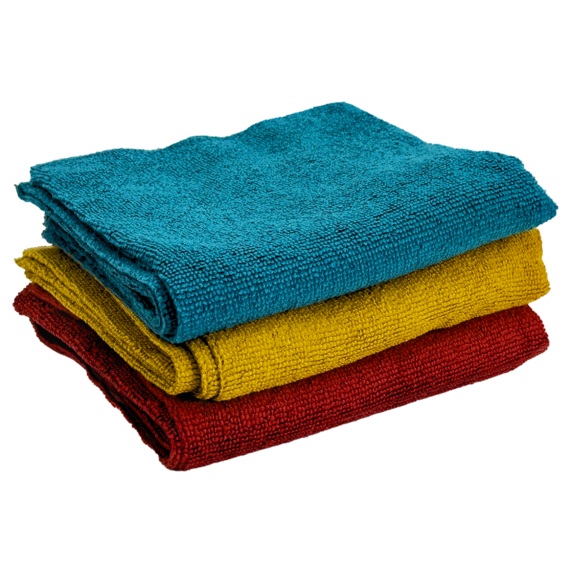 LERATON | MFTS WORK SET TERRY | Комплект микрофибр из 9 штук LERATON 35x35 280 гр/м2 | 2