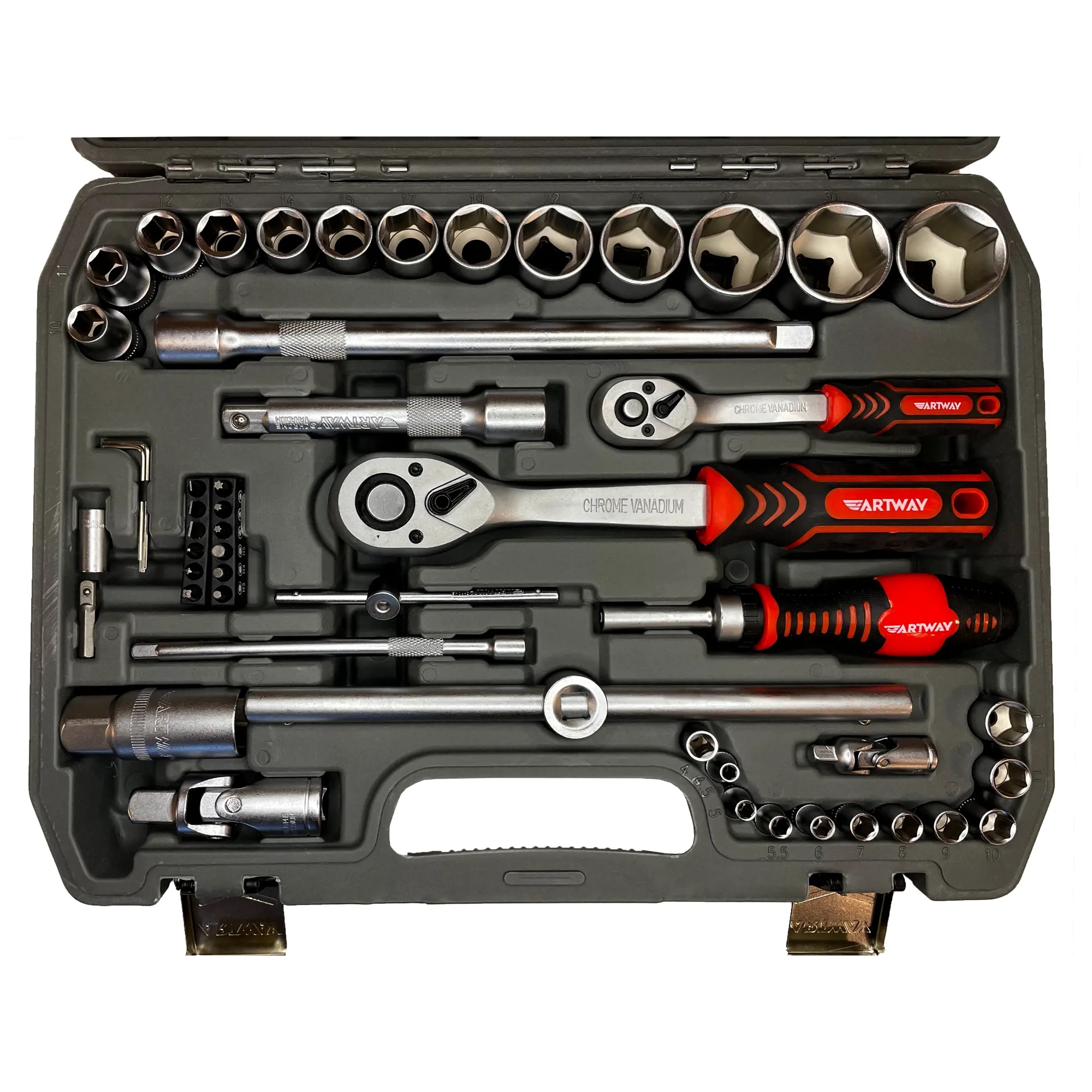 ARTWAY | ATL0052 | Универсальный набор инструментов 52 предмета | превью 2