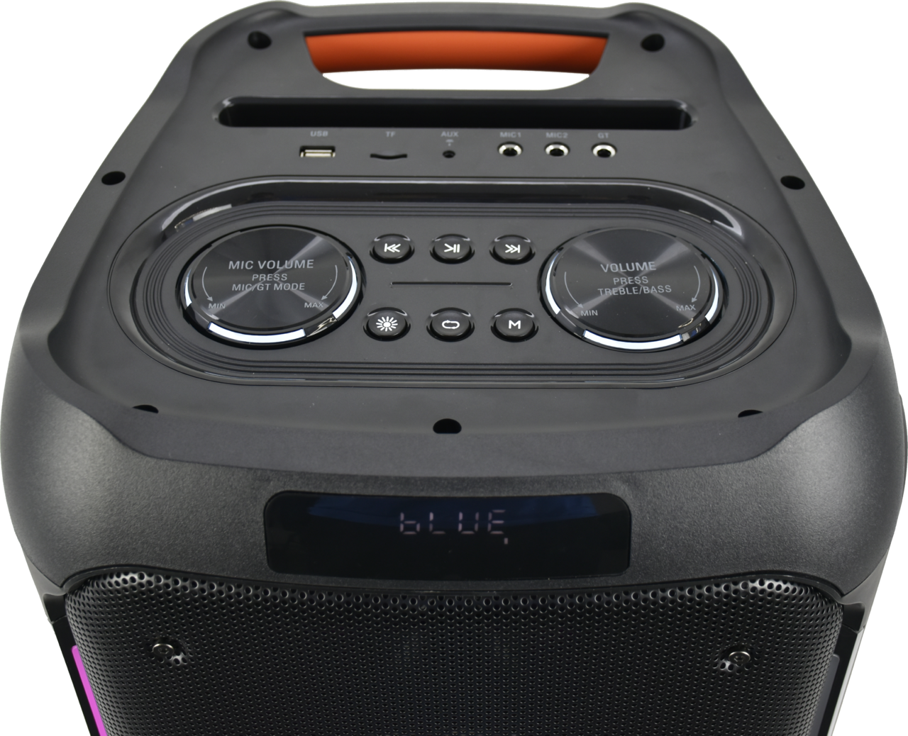 Eplutus | MD-102 |Напольная светящаяся беспроводная BT колонка 1200 Вт акм, 7200 мАч | 4