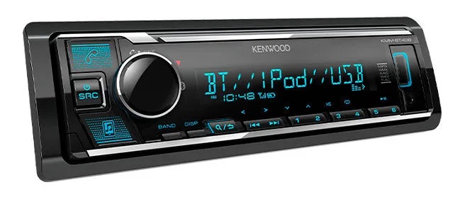 Kenwood | KMM-BT408 |BT. Процессор (DSP/DTA), FLAC, упр. со смартф., 3RCA 4В  | превью 2