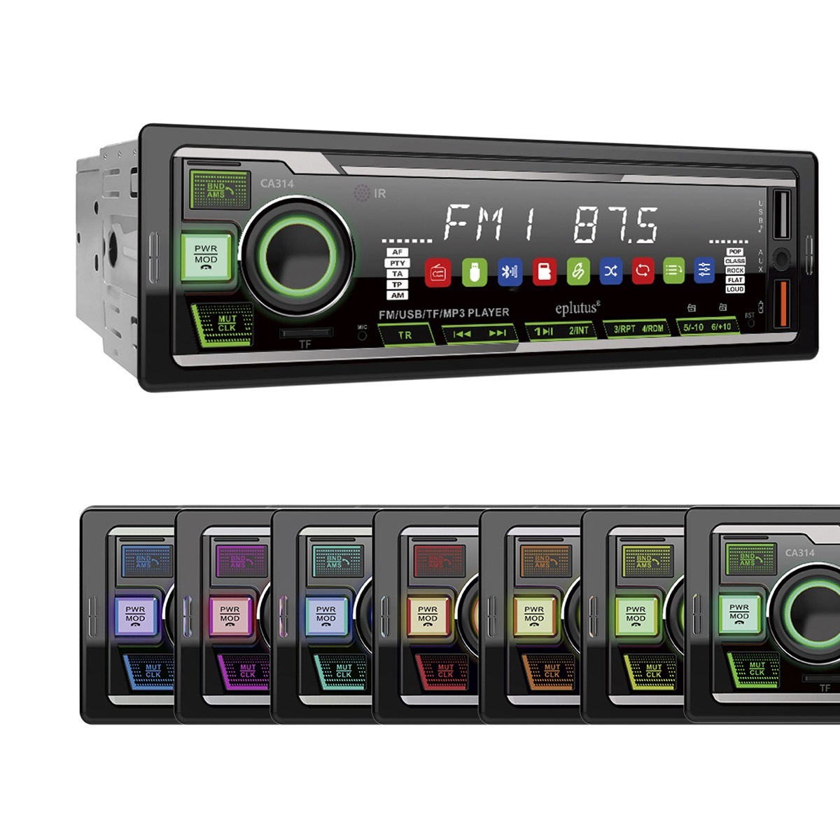 Eplutus | CA314 | 45 Вт х 4. BT/USB/FM/AUX Поддержка Micro SD, | превью 2