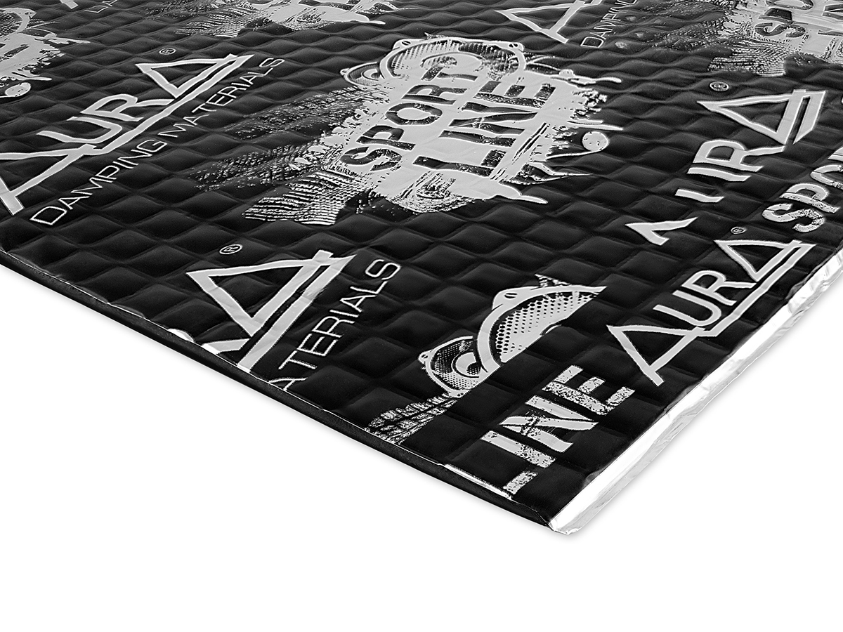 AurA | VDM-SPORT M4 | Фольгированный вибродемпфер, толщина 4мм, фольга 100 мкм,  упак 10 л | превью 1