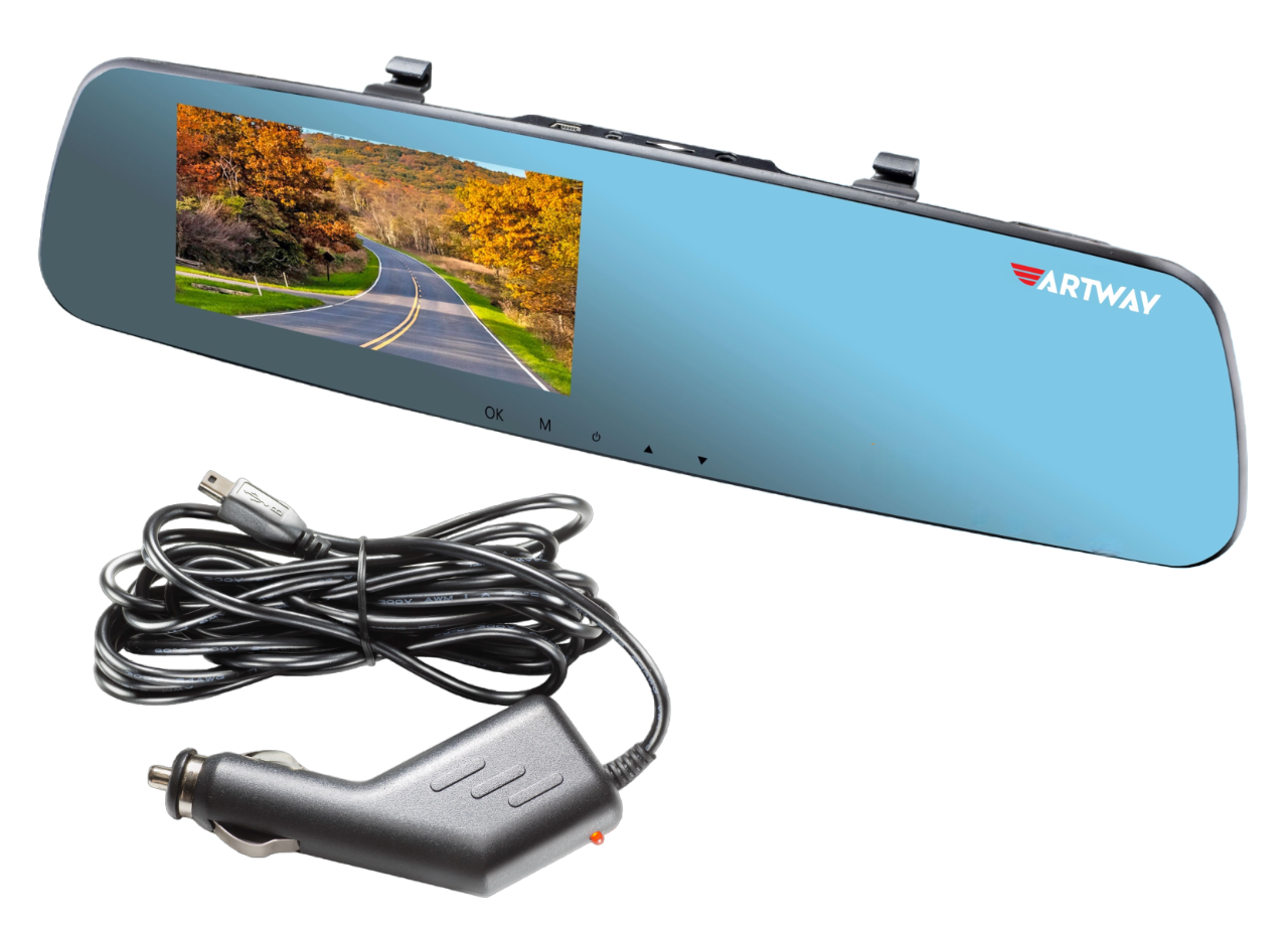 ARTWAY | MD-163 GPS  | 3 в 1 Зеркало-видеорегистратор + РАДАР-детектор + GPS-информ.. | 4