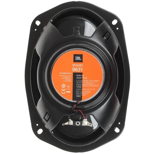 JBL | STAGE1 9631  | (  6"x9" , 3-пол.,  3 Ом, MAX 225 Вт, RMS 75 Вт, 40 - 20 000 Гц, 93 Дб | 4