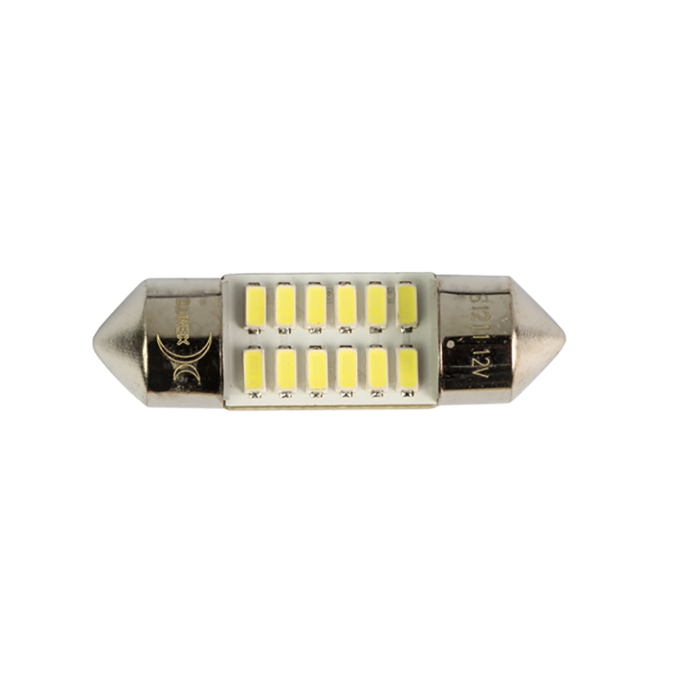 XENITE   | T11 C5W S1211  |  12SMD Диодная лампа в осв.салона 31мм  ,140Lm ,белая уп.2шт | превью 3