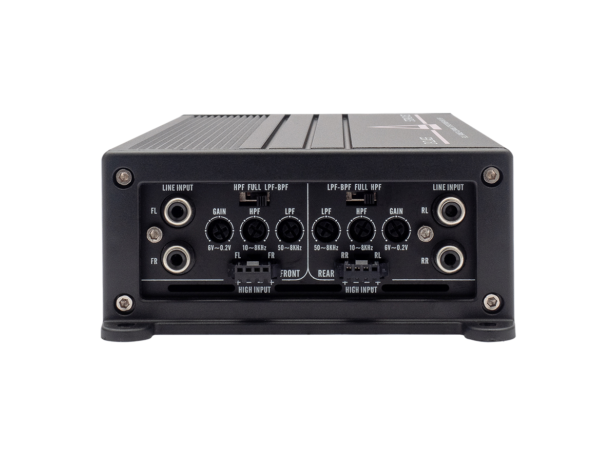 AurA | STORM-D4.150 | 4x150w (4 OHM), 4x250w (2 OHM), 2x500w (4 OHM), LPF/HPF/BPF | 4