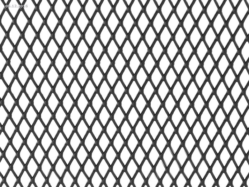 DolleX | DKS-115 | Металлическая сетка декоративная черная 110 х 30 см, ячейки 10мм х 5мм| превью 2