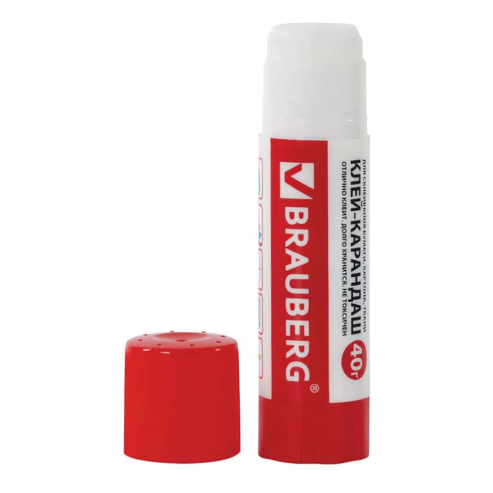 Клей-карандаш | BRAUBERG | 40гр. | 1