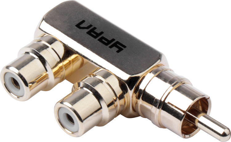 Ural | УРАЛ АП-УТ1П2М | Адаптер-переходник (F-адаптер) RCA «папа» – 2 x RCA «мама» , 1 шт. | 1