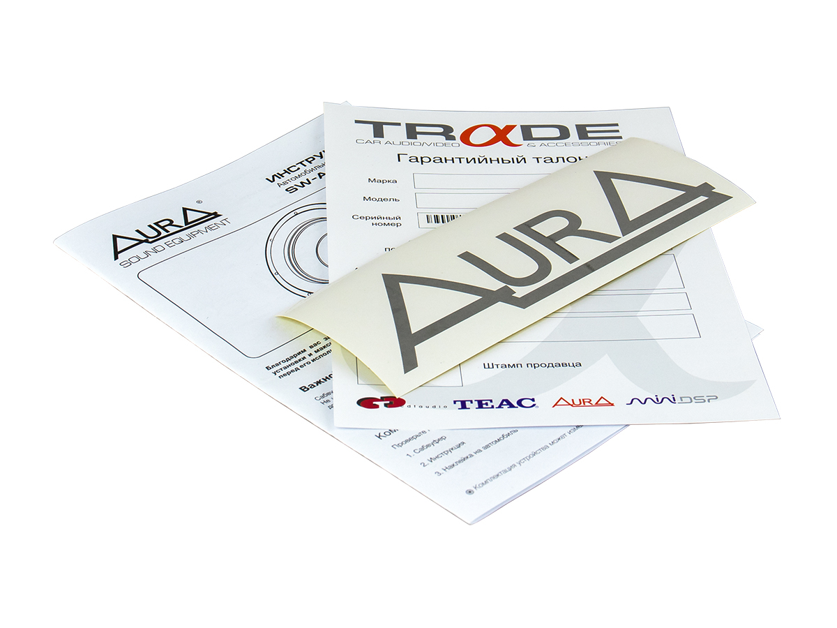 Уценка | Сабвуферный динамик AURA SW-A122 XL (из ремонта) | 5