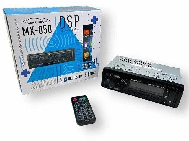 Centurion | MX-050 | DSP, 4*50 Вт, BT, 6RCA, RGB кнопки | 2