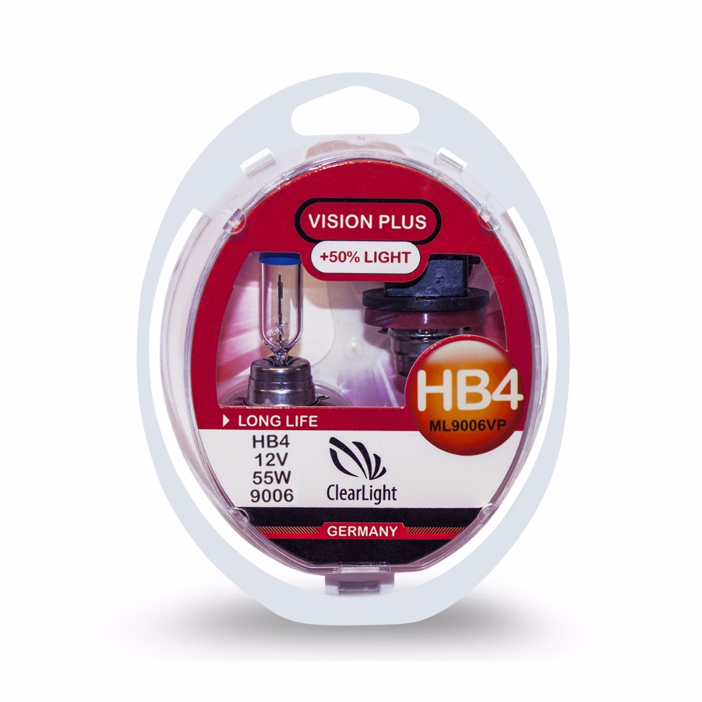 ClearLight | Vision Plus HB4 | + 50%, 12V-55W Блистер 2 штуки | превью 1