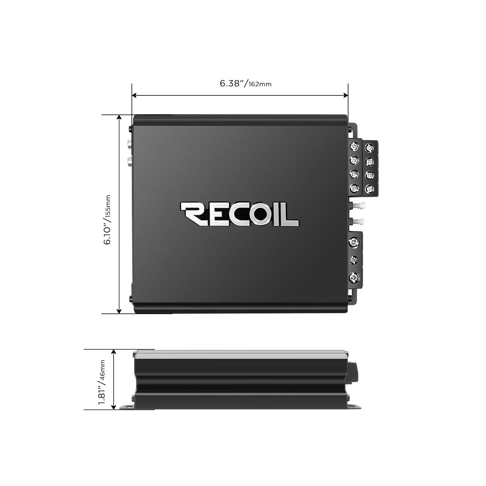 Recoil | DI550.4 | 4-х канальный усил., 4х80/120W | 6