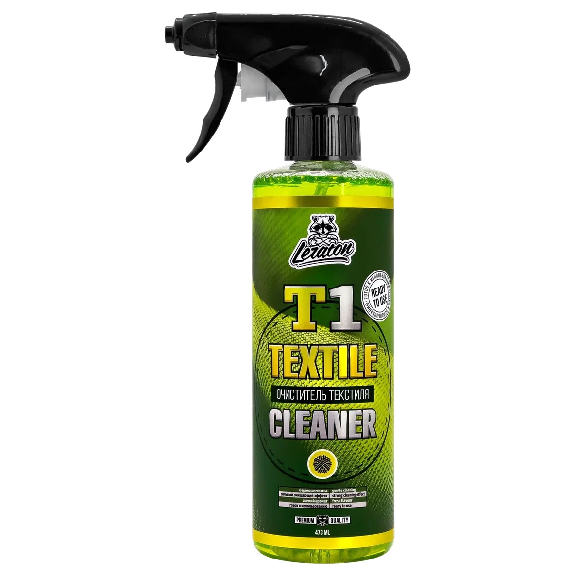 LERATON | T1 | Очиститель текстиля LERATON T1 (готовый состав) 473мл | 1