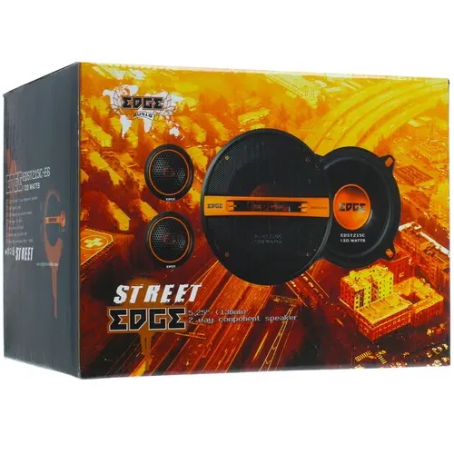 Edge | EDST215C-E6 | 5" (13cm), компонентная, 50/120 Вт,  | 5