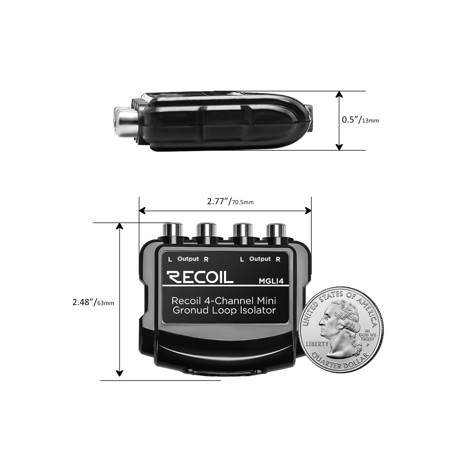 Recoil | MGLI4 | Шумоподавитель заземления | превью 3