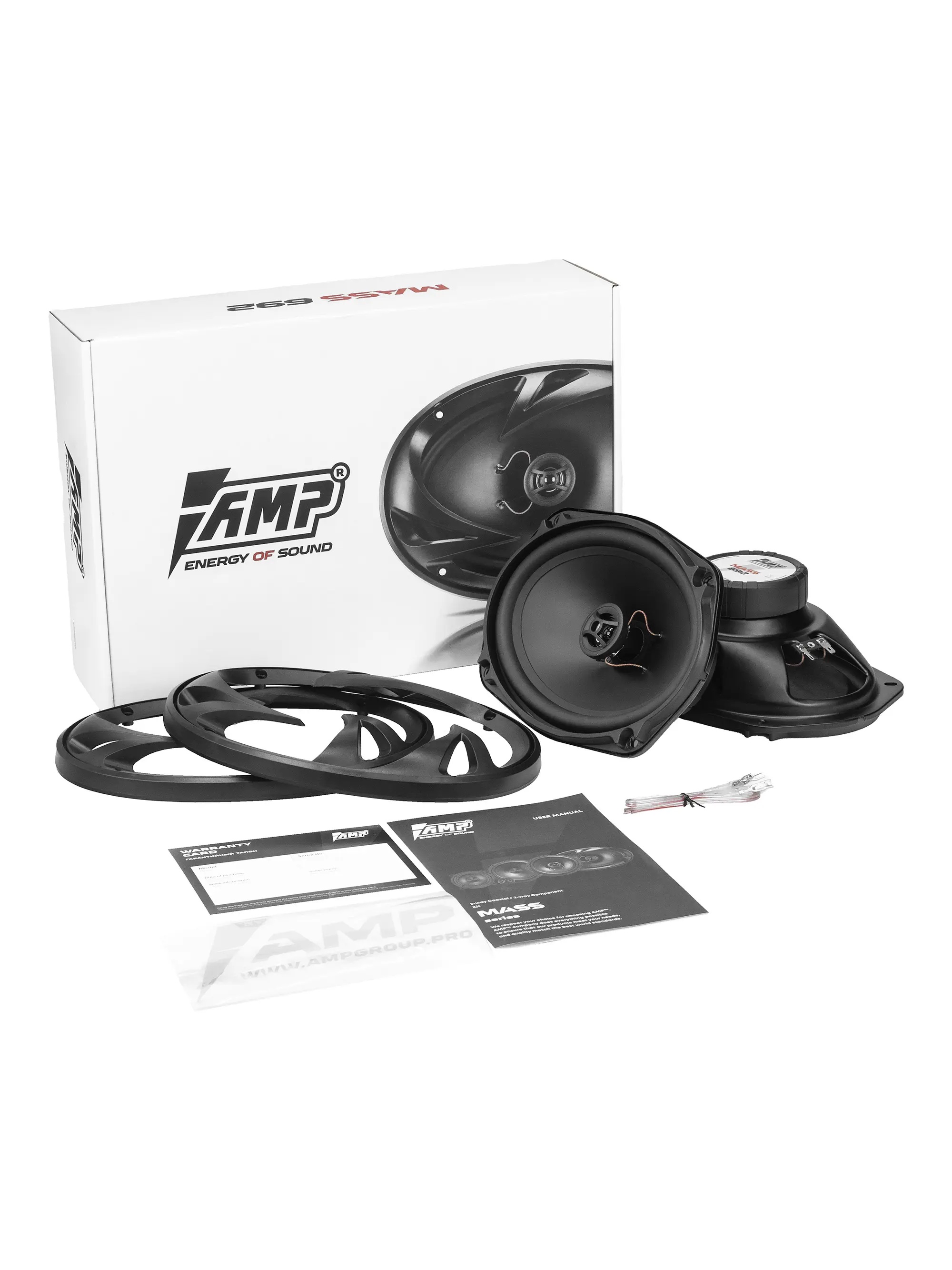 AMP | MASS 692 | 6"x9" 2-х полосная/ 60Вт/150Вт| 7